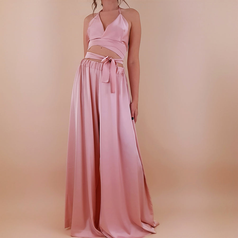 Paula Palazzo Pants in Pink